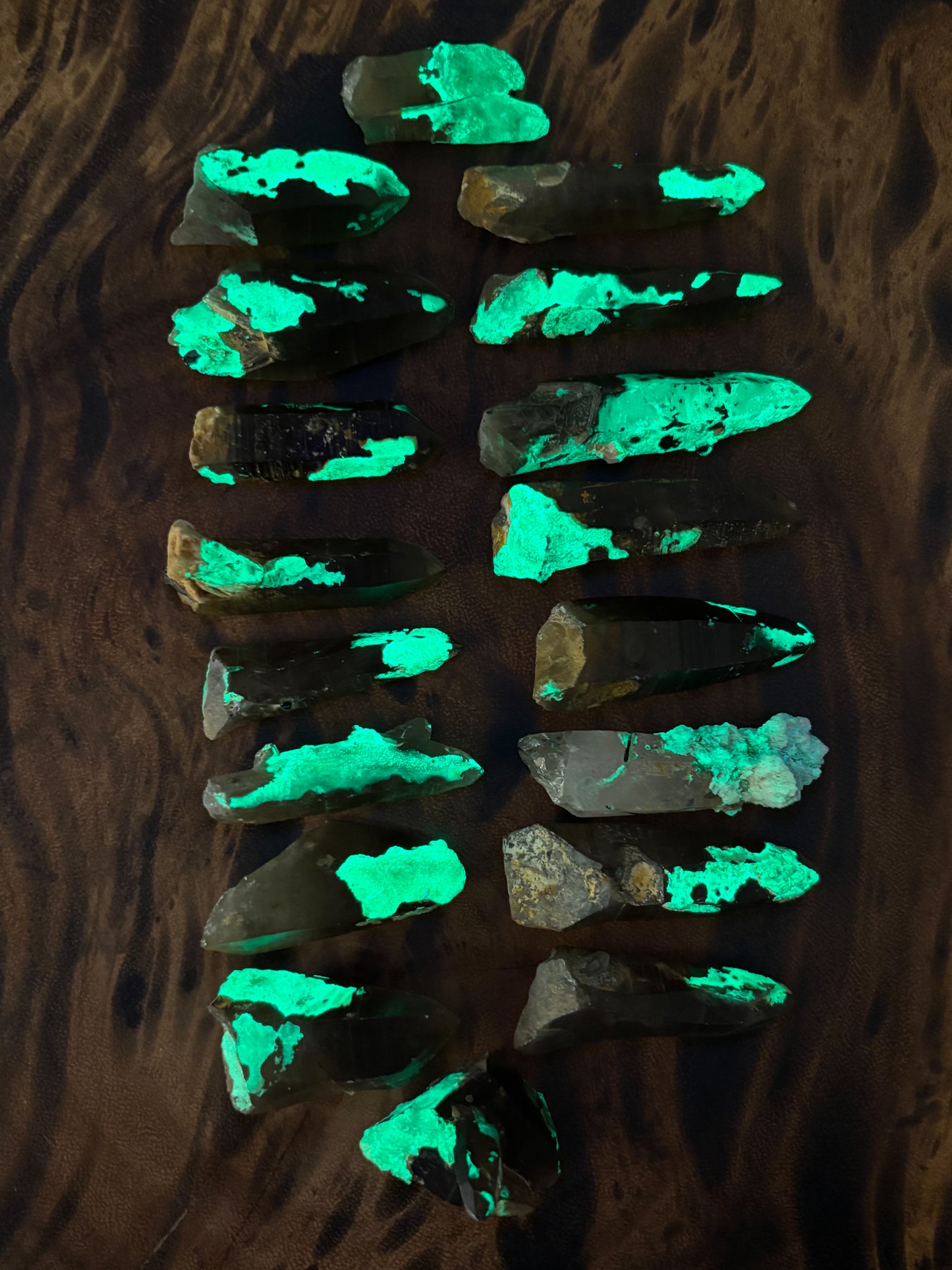 Smoky Quartz w/ Hyalite Opal (medium)