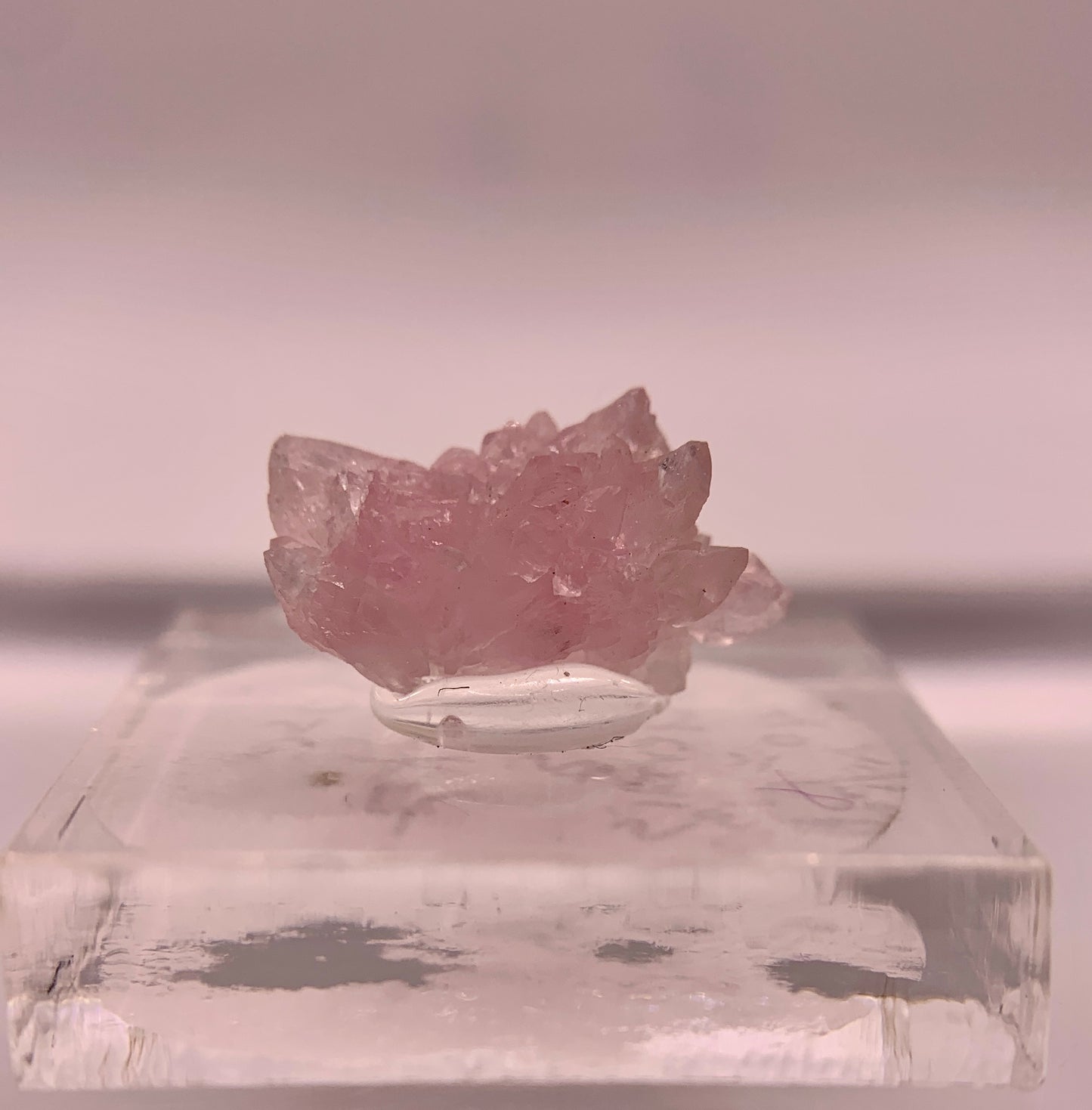 Crystallized Rose Quartz