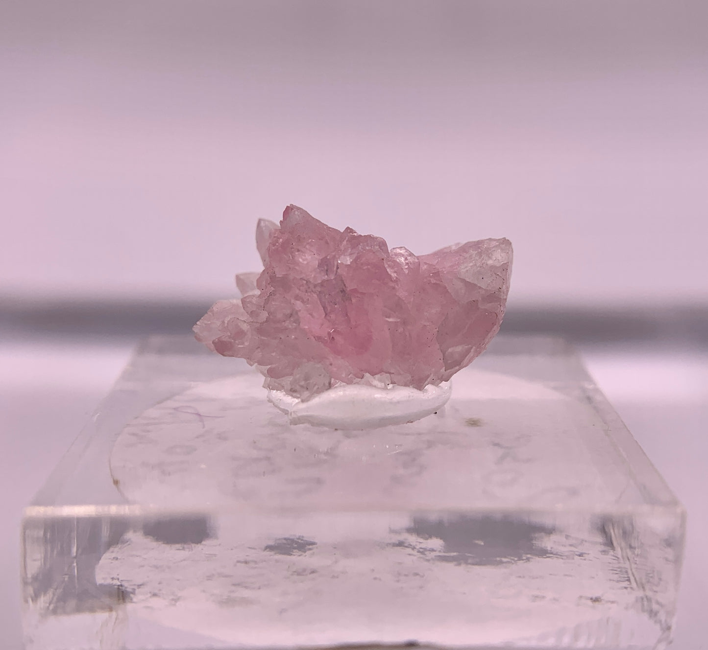 Crystallized Rose Quartz