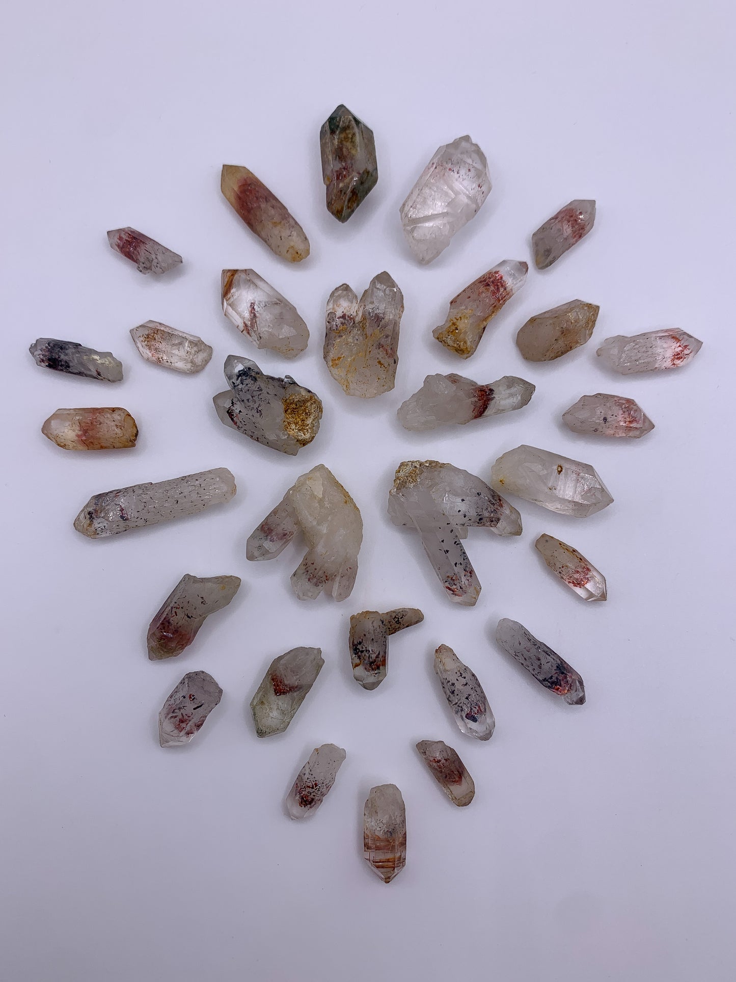 Quartz with Hematite Inclusions