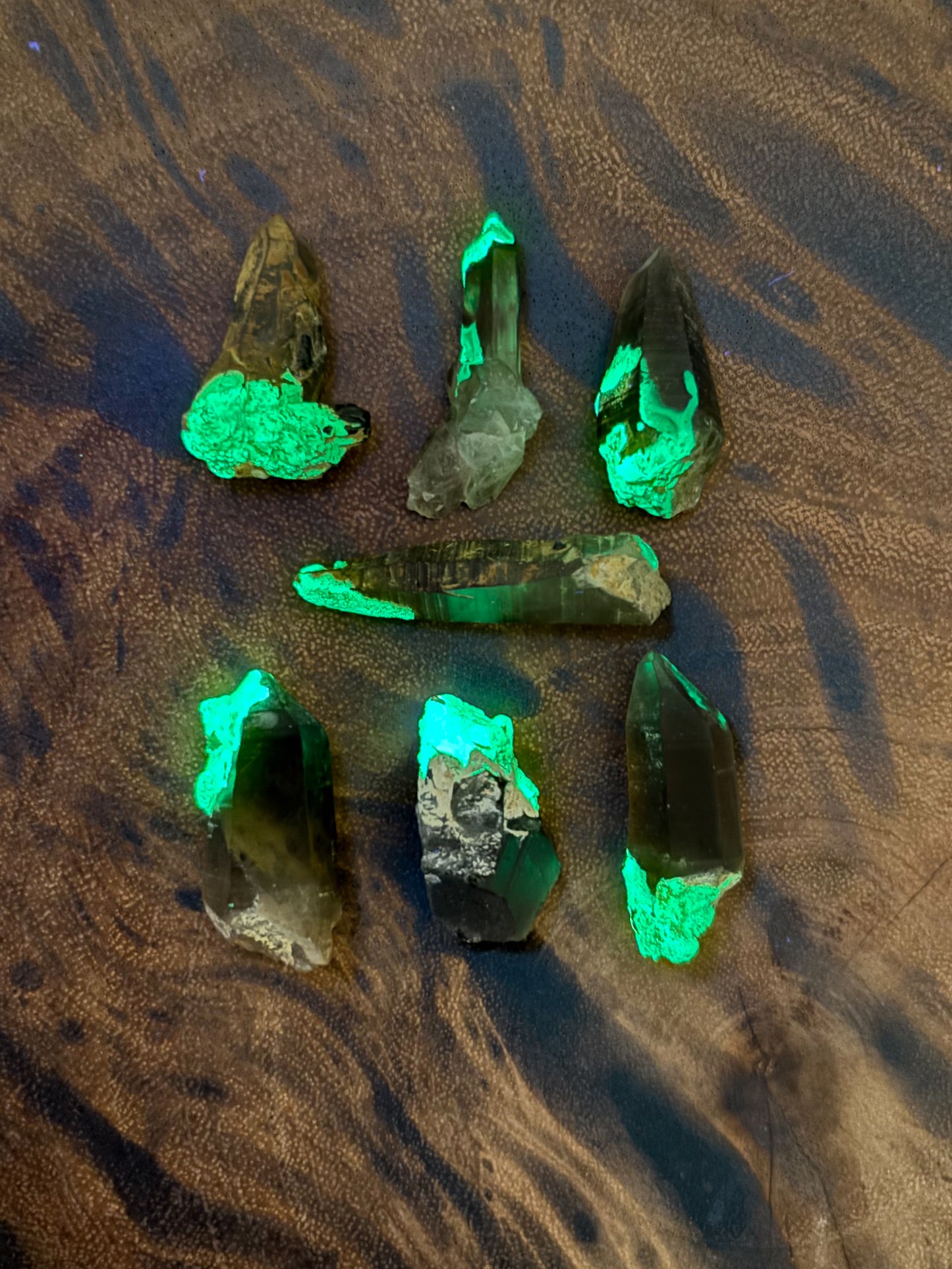 Smoky Quartz w/ Hyalite Opal (small)