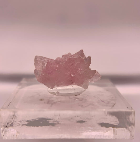 Crystallized Rose Quartz