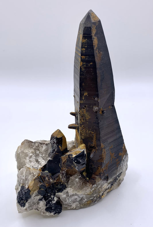 Erongo Smoky Quartz with Tourmaline